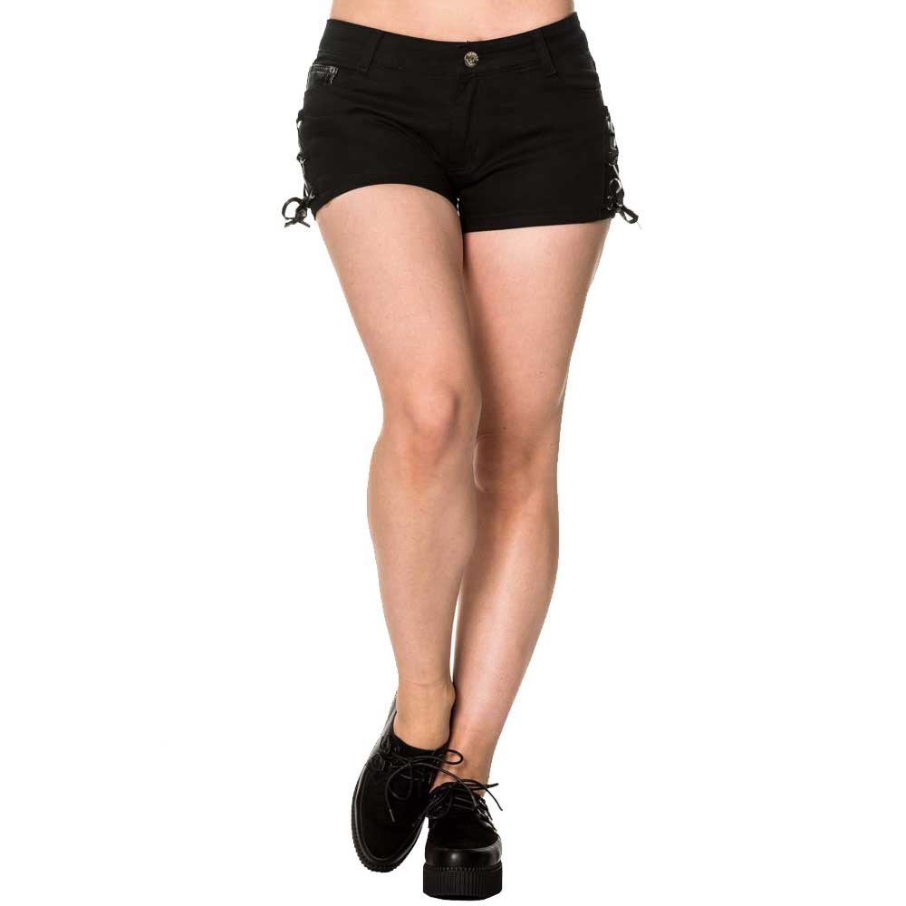 Banned - Wild imagination Korte broek - Zwart
